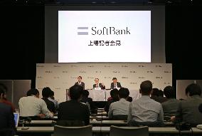 SoftBank Listing Press Conference